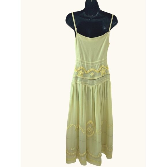 MINT by Jody Arnold ( Anthropology) long / maxi dress size 0 strappy - Picture 5 of 9